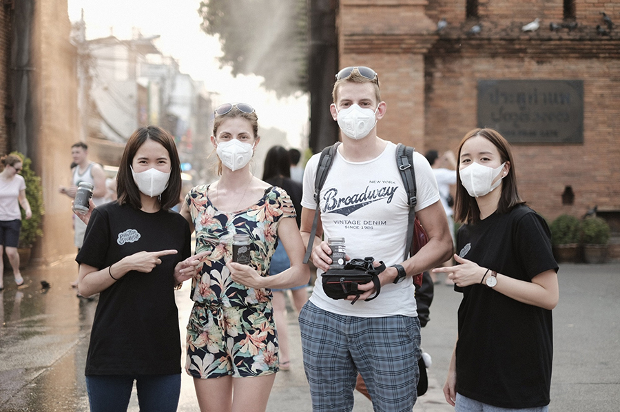 กลุ่มผู้ประกอบการชาวเชียงใหม่ผุดไอเดีย Pollution Souvenir อากาศเสียที่ระลึก