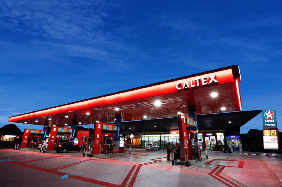 สถานีบริการน้ำมันแฟลกชิพรูปแบบใหม่ “Caltex Smart Station”