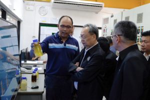 รมว.พลังงานลงพื้นที่ภาคใต้ เดินหน้าส่งเสริมการใช้น้ำมันดีเซลB10 น้ำมันบนดินเพื่อเศรษฐกิจฐานราก