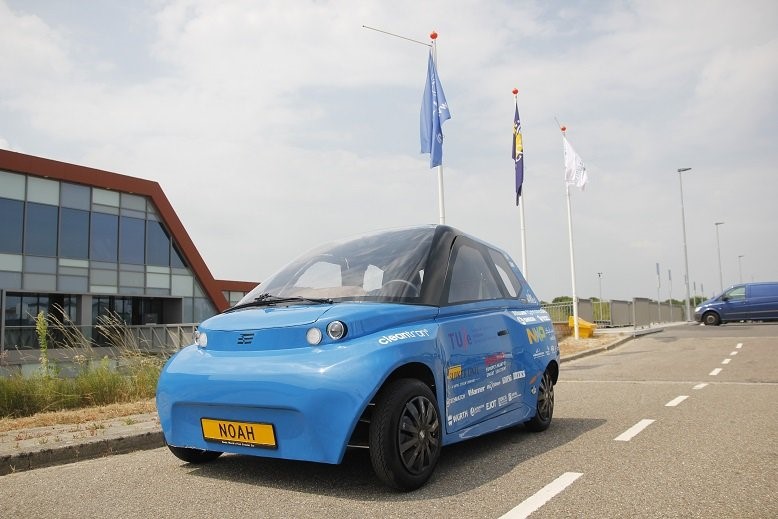 NOAH รถยนต์ต้นแบบรุ่นที่ 2 โดยกลุ่มนักศึกษา TU/Ecomotive จากมหาวิทยาลัยเทคโนโลยี Eindhoven ประเทศเนเธอแลนด์