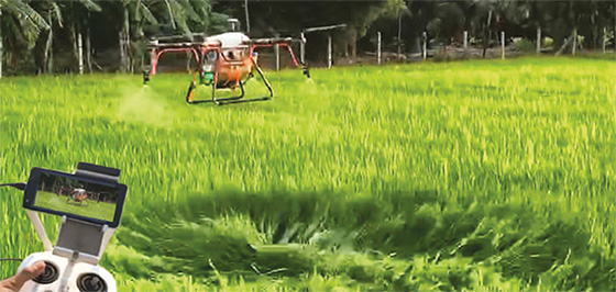  Drone เพื่อการเกษตรวิถีใหม่