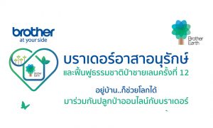 คลิกเดียวก็ร่วม ‘ปลูกป่าออนไลน์กับบราเดอร์’ ได้