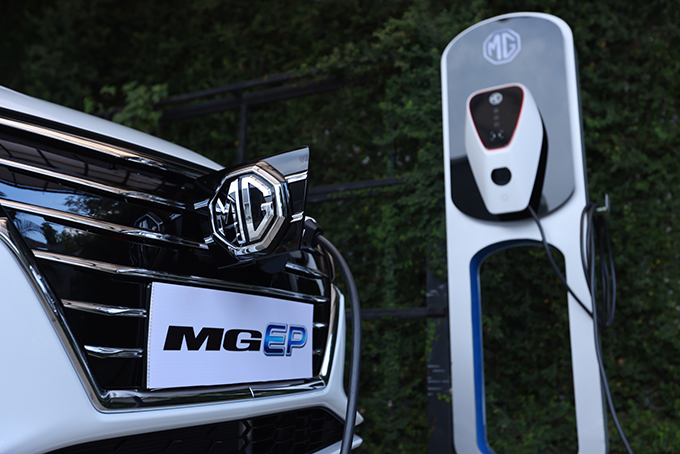 รถยนต์ NEW MG EP ขับเคลื่อนด้วยพลังงานไฟฟ้า 100%
