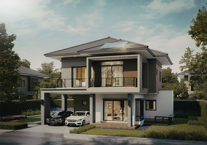 เสนาติดตั้งโซลาร์เซลล์ในทุกโครงการหมู่บ้านและคอนโดมิเนียม