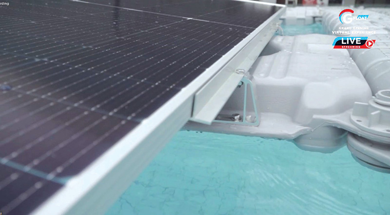 ทุ่นโซลาร์ลอยน้ำ G Float