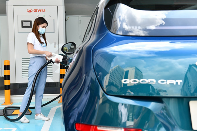 G-Charge Supercharging Station สถานีบริการอัดประจุไฟฟ้า