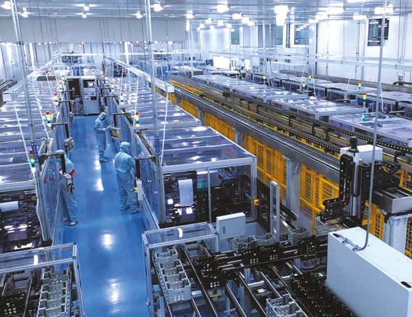 โรงงานผลิตแบตเตอรี่