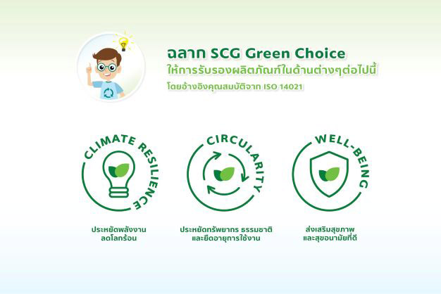 ฉลาก SCG Green Choice