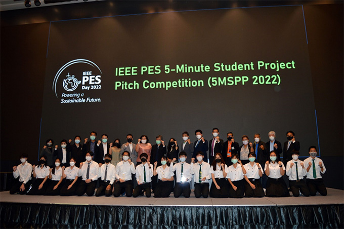 การประกวดโครงการ “IEEE PES 5-Minute Student Project Pitch competition (5MSPP 2022)”