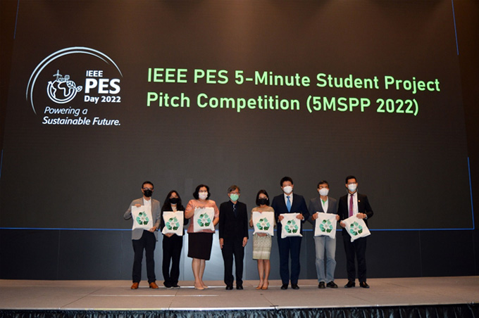 การประกวดโครงการ “IEEE PES 5-Minute Student Project Pitch competition (5MSPP 2022)”