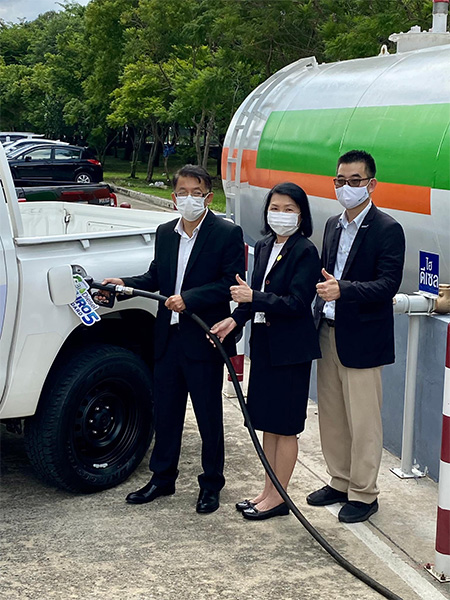 สาธิตการใช้น้ำมันไบโอดีเซลกับรถยนต์ดีเซลขนาดเล็กมาตรฐานไอเสีย EURO5