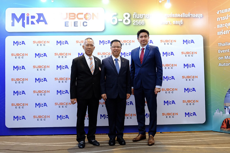 บีโอไอ จับมือ สมาคมส่งเสริมการรับช่วงการผลิตไทย (ซับคอน) และ อินฟอร์มา มาร์เก็ตส์ ผนึกกำลังจัดงาน MIRA และ SUBCON EEC 2023