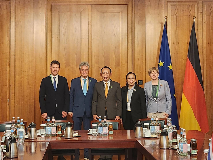 คณะผู้แทนกระทรวงพลังงานและผู้บริหาร การไฟฟ้าฝ่ายผลิตแห่งประเทศไทย ได้เดินทางไปเข้าร่วมการประชุม Berlin Energy Transition Dialogue 2024