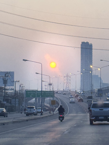 ปัญหามลพิษจากฝุ่น PM2.5