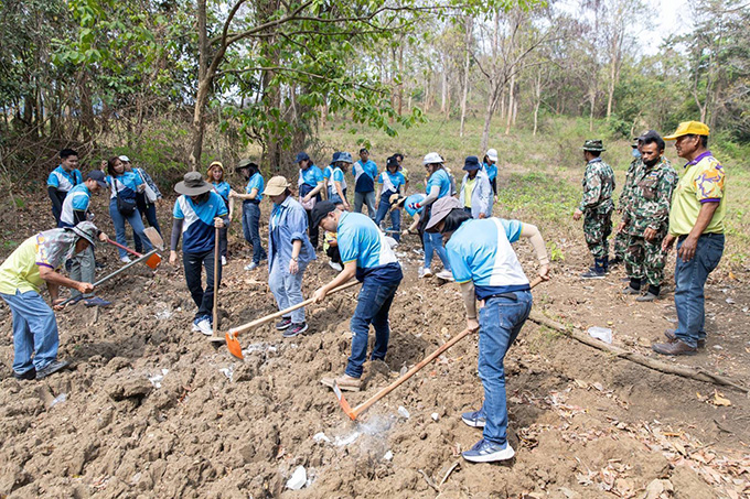 กรุงไทยสร้างโป่งเทียมอนุรักษ์ช้าง เนื่องในวันช้างไทย