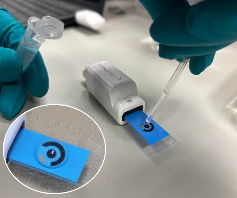 การใช้ HEAVY METALS TEST STRIP