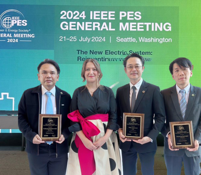 สมาคมไฟฟ้าและพลังงานไอทริปเปิลอี (ประเทศไทย) คว้ารางวัลเกียรติยศ IEEE Power & Energy Society Frank Lambert Outstanding Chapters Award (OCA) - Medium Chapter 2023