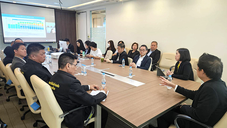 กรมธุรกิจพลังงานจัดประชุมหารือเกี่ยวกับการวิเคราะห์ข้อมูลเอทานอลและแก๊สโซฮอล์