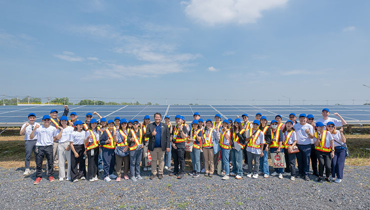 ONNEX by SCG Smart Living เปิดบ้านพาชมทุ่งโซลาร์ฟาร์ม