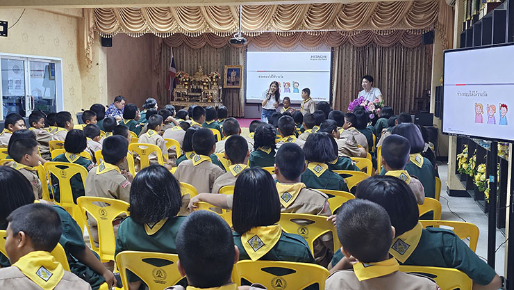 ฮิตาชิ เอนเนอร์ยี่ จับมือ PMK Group จัดกิจกรรม CSR 2024