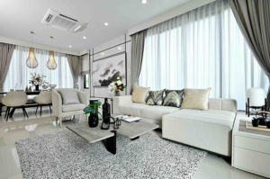 บ้านตัวอย่างในโครงการ Property Perfect ใช้แผ่นพรีคาสท์