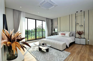 บ้านตัวอย่างในโครงการ Property Perfect ใช้แผ่นพรีคาสท์