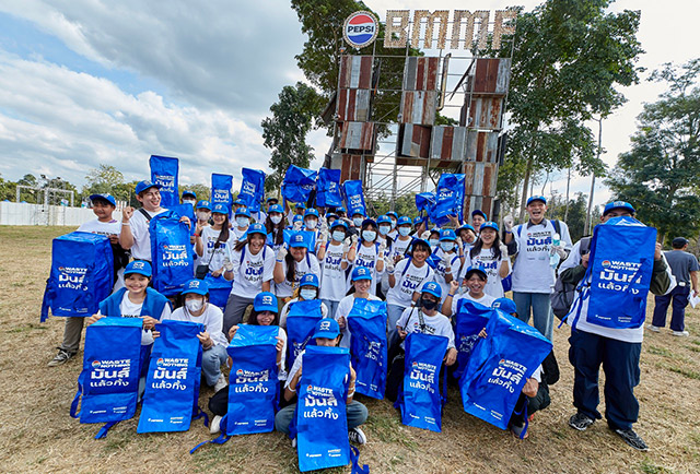 ซันโทรี่ เป๊ปซี่โค ประเทศไทย ร่วมกับเป๊ปซี่โค ประเทศไทย และจีเอ็มเอ็ม โชว์ คัดแยกขยะปีที่ 2