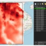 ตัวอย่างข้อมูลอุณหภูมิ upper air ครอบคลุมพื้นที่ประเทศไทย
