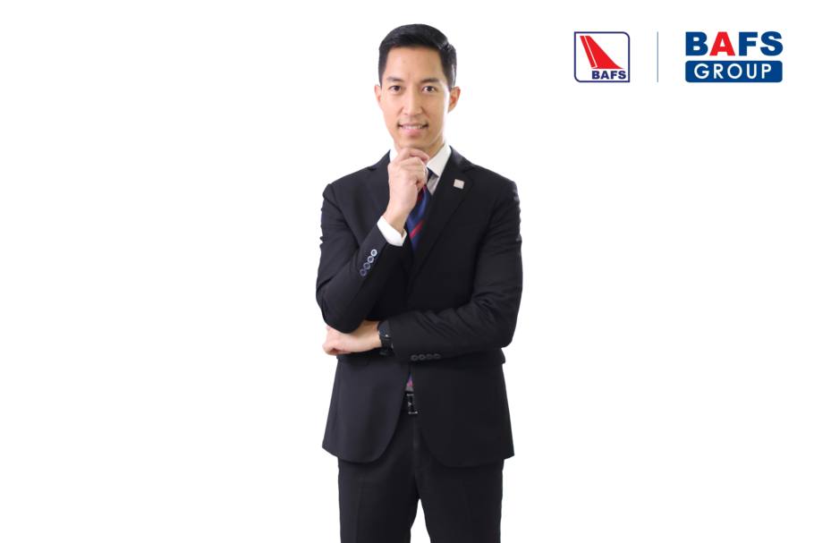 ม.ล. ณัฐสิทธิ์ ดิศกุล กรรมการผู้อำนวยการใหญ่ บริษัท บริการเชื้อเพลิงการบินกรุงเทพ จำกัด (มหาชน) หรือ BAFS