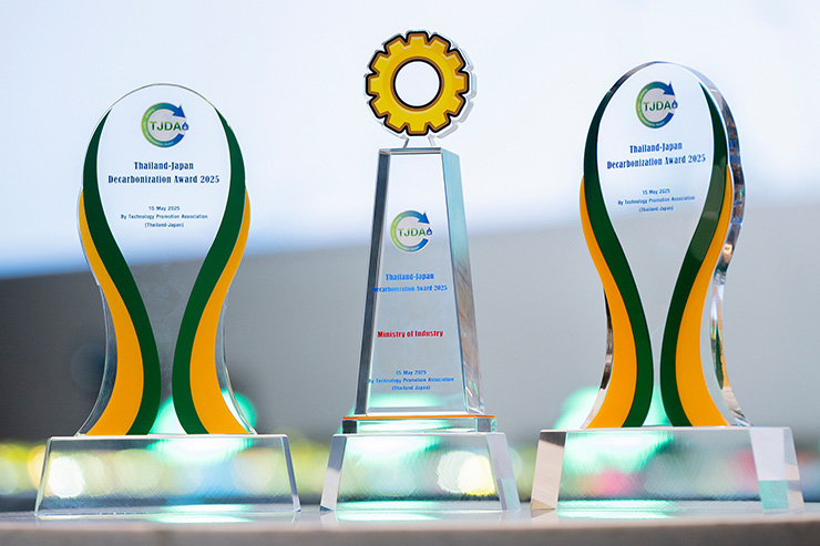 SYS คว้าถ้วยรางวัลรัฐมนตรีและ Golden Award 2 รางวัล ในเวที Thailand-Japan Decarbonization Award