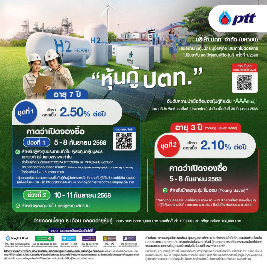 ปตท. ชูกลยุทธ์เด่น สร้างผลประกอบการแข็งแกร่ง ผ่านความผันผวน เติบโตคู่กับสังคมไทย