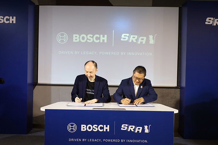 Bosch Engineering และ Siam Racing Automobiles ร่วมกันผลักดันยานยนต์ไฟฟ้าสมรรถนะสูงในประเทศไทย