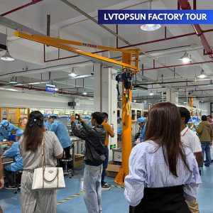 เยี่ยมชมโรงงาน LVTOPSUN ประเทศจีน