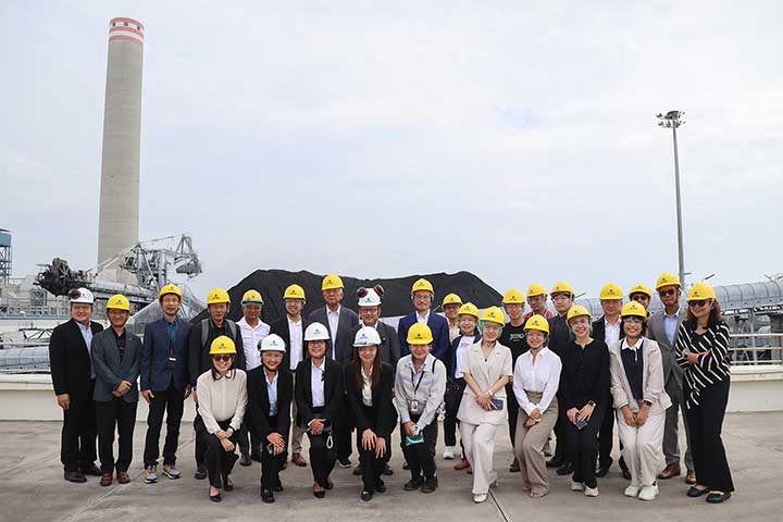 เจโทร และ เจร่า ร่วมนำบริษัทชั้นนำจากญี่ปุ่น เยี่ยมชมโครงการบำบัดก๊าซคาร์บอนไดออกไซด์ด้วยจุลสาหร่าย โรงไฟฟ้าบีแอลซีพี