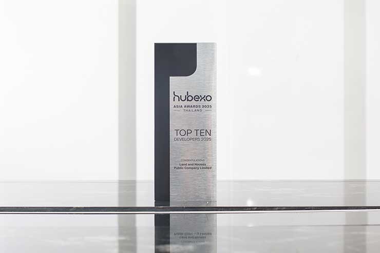 แลนด์ แอนด์ เฮ้าส์ รับรางวัล Top 10 Developers 2025