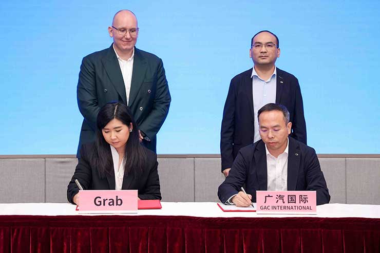 แกร็บ จับมือ GAC หนุนกลุ่มคนขับใช้รถ EV ยกระดับการเดินทางในเอเชียตะวันออกเฉียงใต้