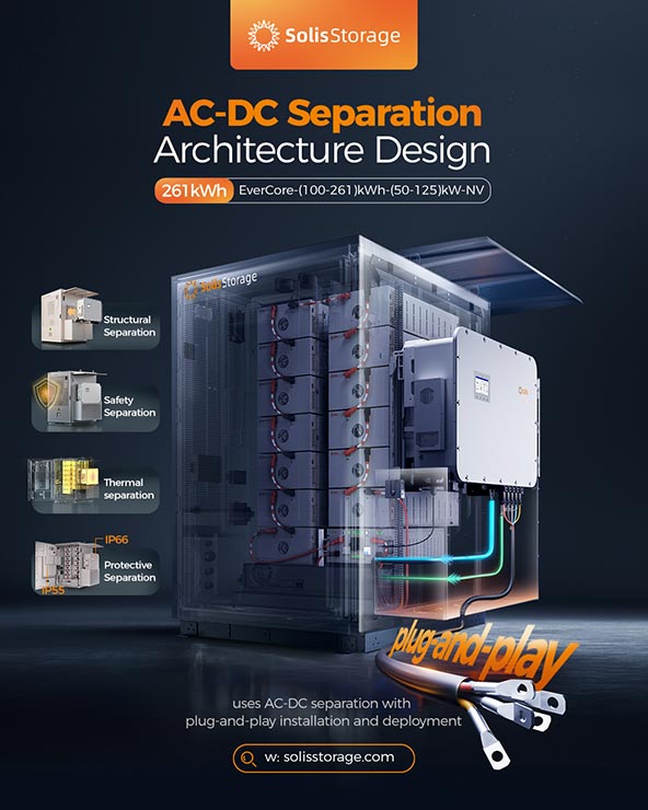 EverCore โซลูชันกักเก็บพลังงาน C&I