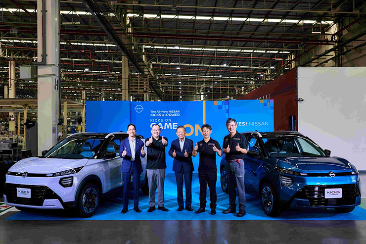 เปิดสายการผลิต “นิสสัน คิกส์ อี-พาวเวอร์ ใหม่”