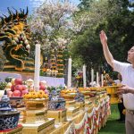 CKPower ร่วมกลุ่ม ช.การช่าง ยกฉัตรเหนือพระประธานอุโบสถเก่าแก่กว่า 200 ปี วัดนาห้วย