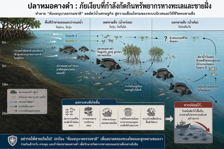 ปลาหมอคางดำ