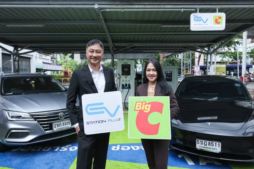 OR จับมือ Big C ให้บริการสถานีชาร์จ “EV Station PluZ” 80 แห่ง