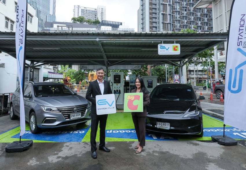 OR จับมือ Big C ให้บริการสถานีชาร์จ “EV Station PluZ” 80 แห่ง