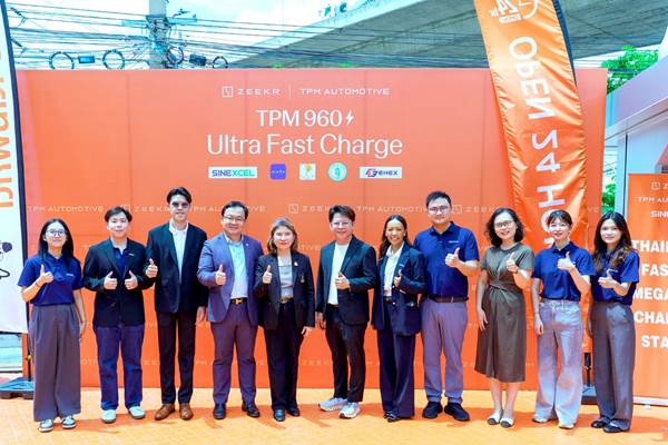 ZEEKR เปิดสถานีอัดประจุไฟฟ้า ‘Ultra-Fast Charging’