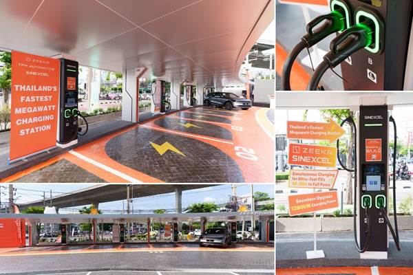 ZEEKR เปิดสถานีอัดประจุไฟฟ้า ‘Ultra-Fast Charging’