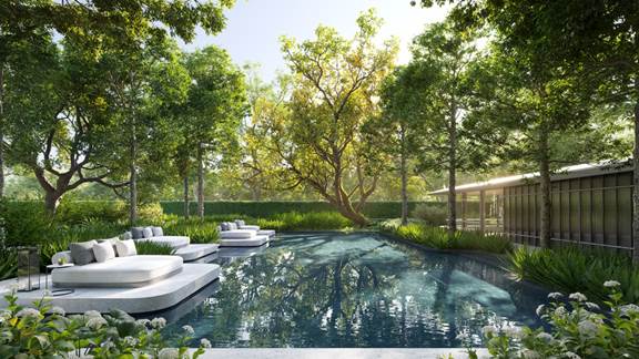 สระว่ายน้ำ Upper House Residences Bangkok